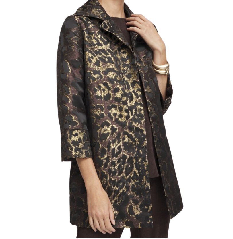 Travelers Collection Cheetah Glam Jacket